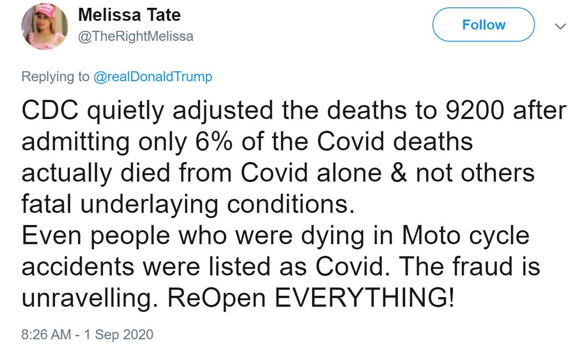 Twitter has removed these posts from large trumpy accounts.