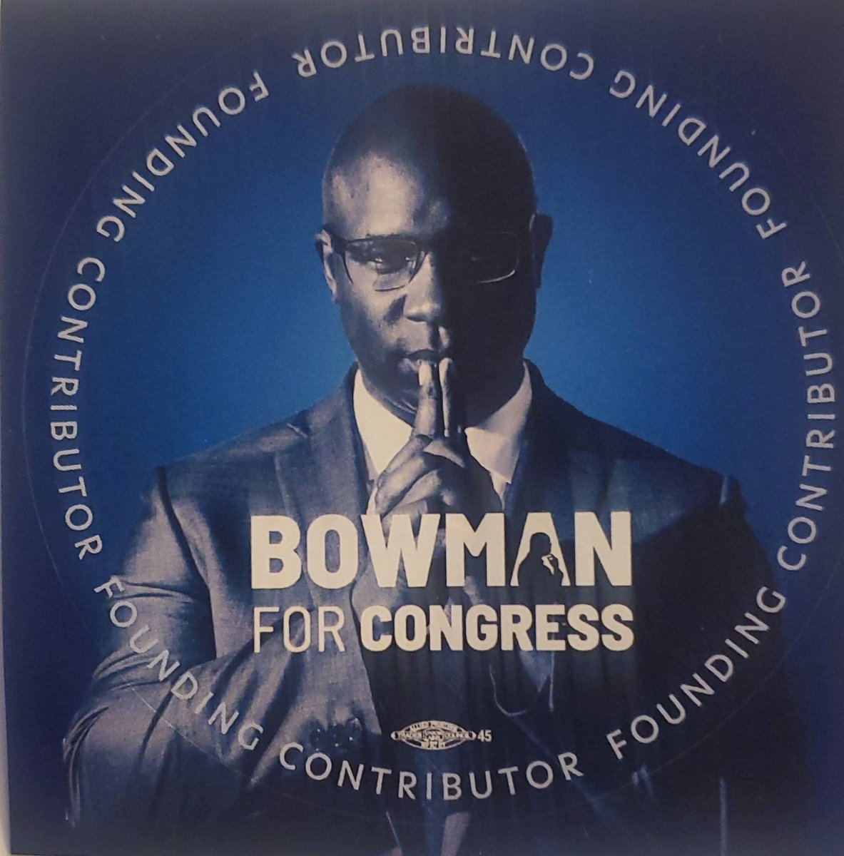 zansari8's tweet photo. Look what I got in the mail from @JamaalBowmanNY Can't wait to put on my computer! #FoundingContributor https://t.co/1oXKFc2yjg