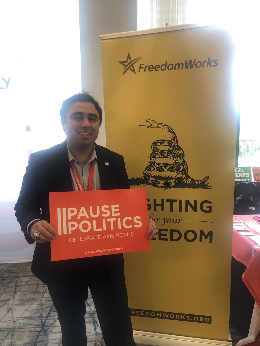 BradNamdar's tweet photo. @FreedomWorks #celebrateamericans https://t.co/o6016Yo0LP
