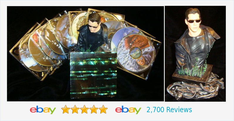 jojokejohn's tweet photo. The Ultimate Matrix Collection-DVD, 04 10-DiscS Neo Bust #DVD #Movie #DVDDisc #MATRIX
https://t.co/TpVdQk96wE
(Tweeted via https://t.co/zQlH22Kqgx) https://t.co/lBXObqALTj