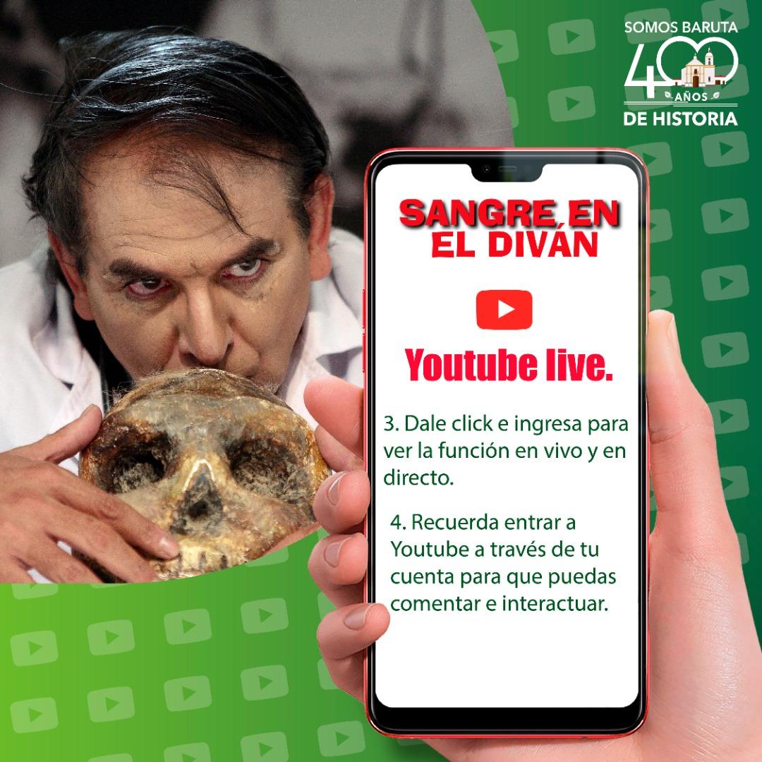 AlcaldiaBaruta's tweet photo. ¿Baruteño, ya te suscribiste a nuestro canal de YouTube? 

Recuerda que hoy #5Sep transmitiremos EN VIVO la edición especial OnLine de #NosVemosEnLaConcha, con la presentación de Sangre en el Diván a las 6pm.

Entra a ▶️ https://t.co/lv7wUVfBY2 y sigue estos pasos 👇 https://t.co/Fj7v2suJag