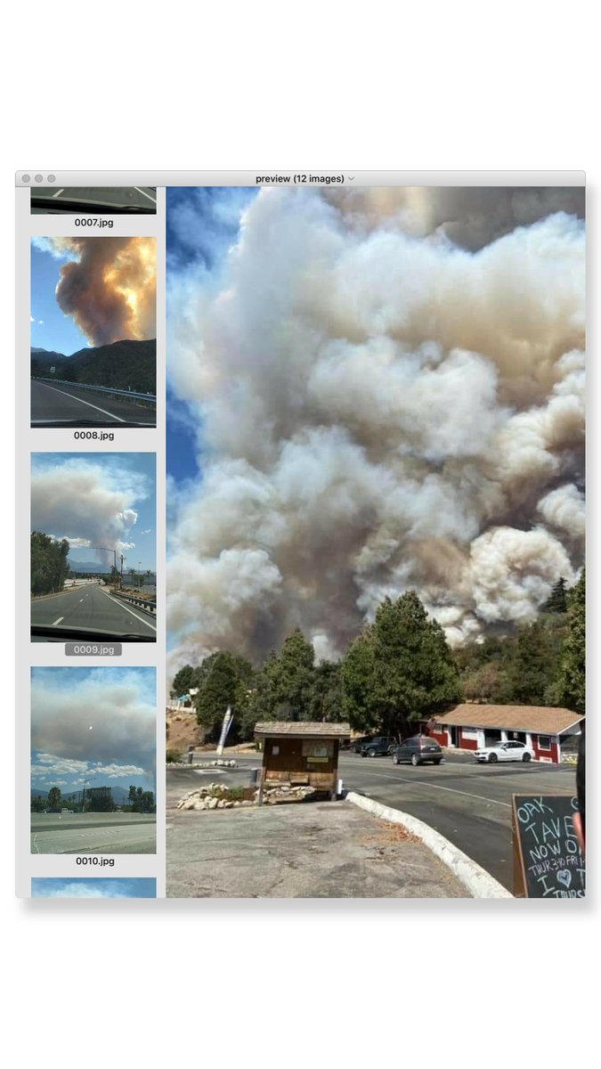 Photos from the #eldoradofire in Yucaipa that has forced Oak Glen to be evacuated #rialtonowcovers #news #breakingnews
