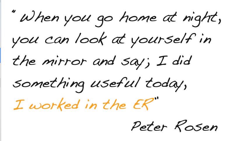 #PeterRosen #EM #EmergencyMedicine 😍