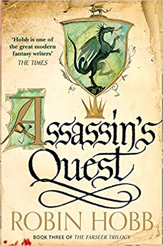 And finished the trilogy, with Assassin's Quest (Robin Hobb, 1997,  https://amzn.to/3bwi0wv ). More enjoyable but not particularly innovative medieval-court castles-and-keeps fantasy. The characters are the strength!
