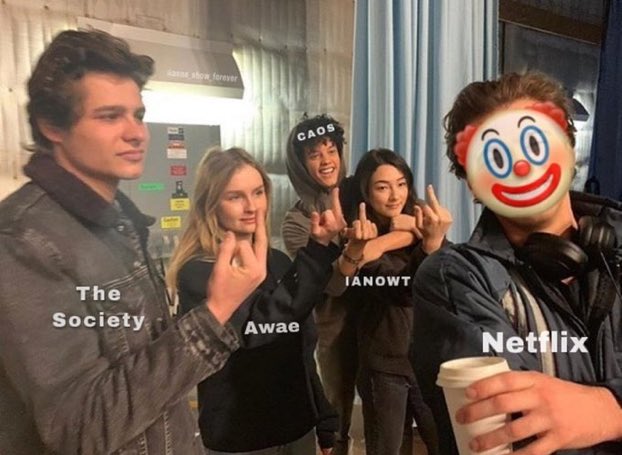 AwaeParis's tweet photo. Literally the accuracy of this...
NETFLIX RESPECT US 

Sorry I don't know who made this https://t.co/UneAkL2f51