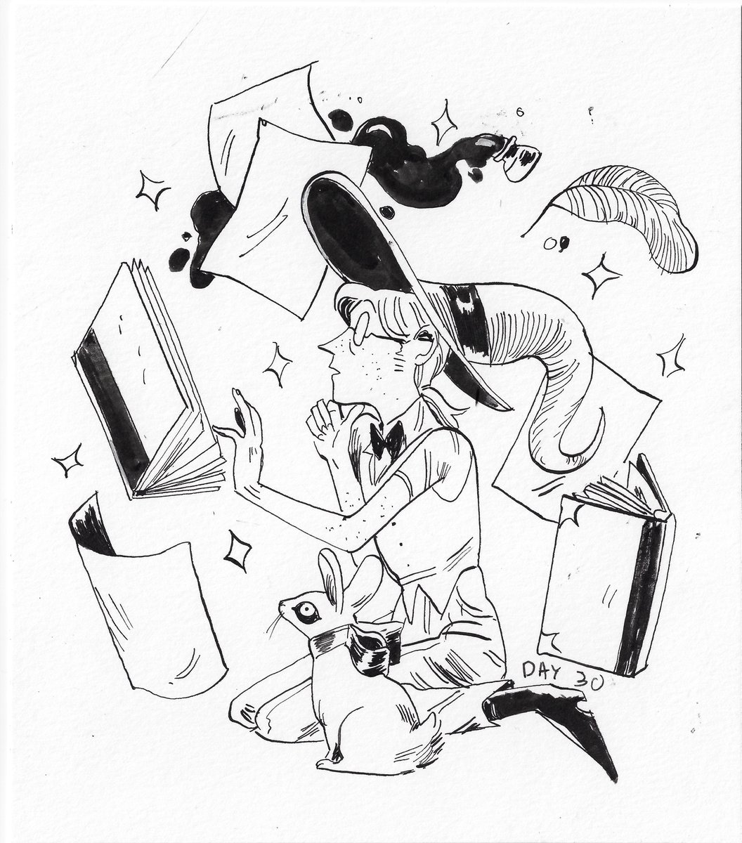 Name: Inktober 2019 Day 30

Approx. Size: 6.5 x 7.5 in

Price: $50 
