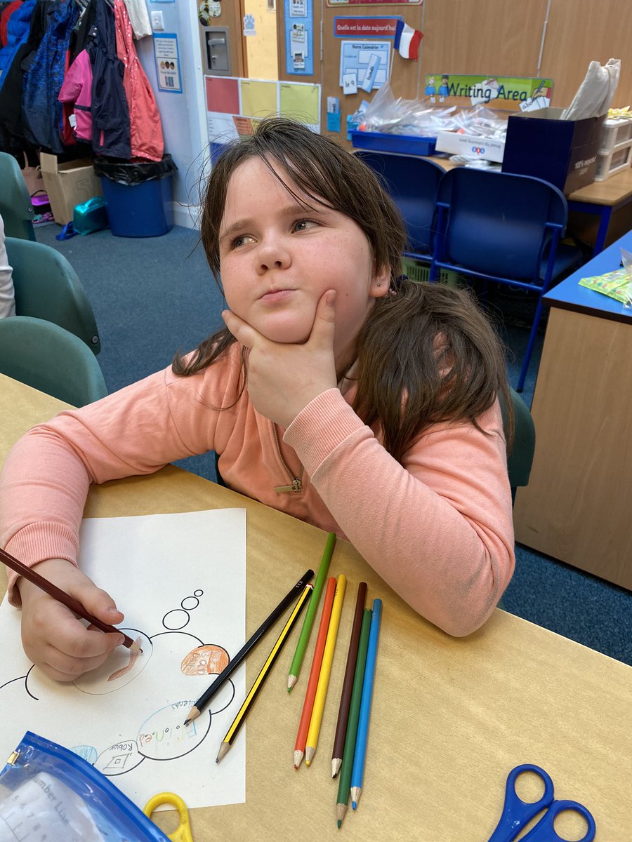 mrsmcbride1's tweet image. P5/4 have been daydreaming!😜 We expressed ourselves with these representations of our favourite things that fill our thoughts. @mrsgillespie15