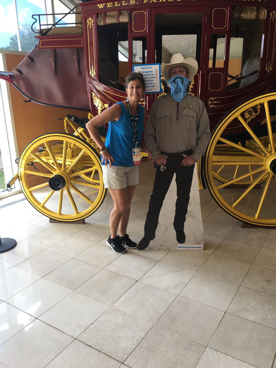 Hanging with Tim. #HashtagTheCowboy