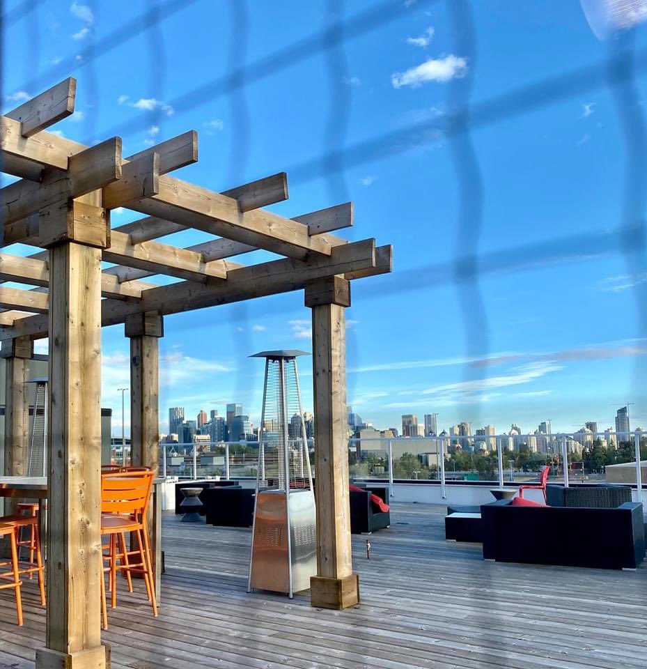 ClementsStacey's tweet image. We moved the boys to Calgary on Thursday. Love their little apartment and the rooftop balcony with a view of the city. Final year of PWENG @sait