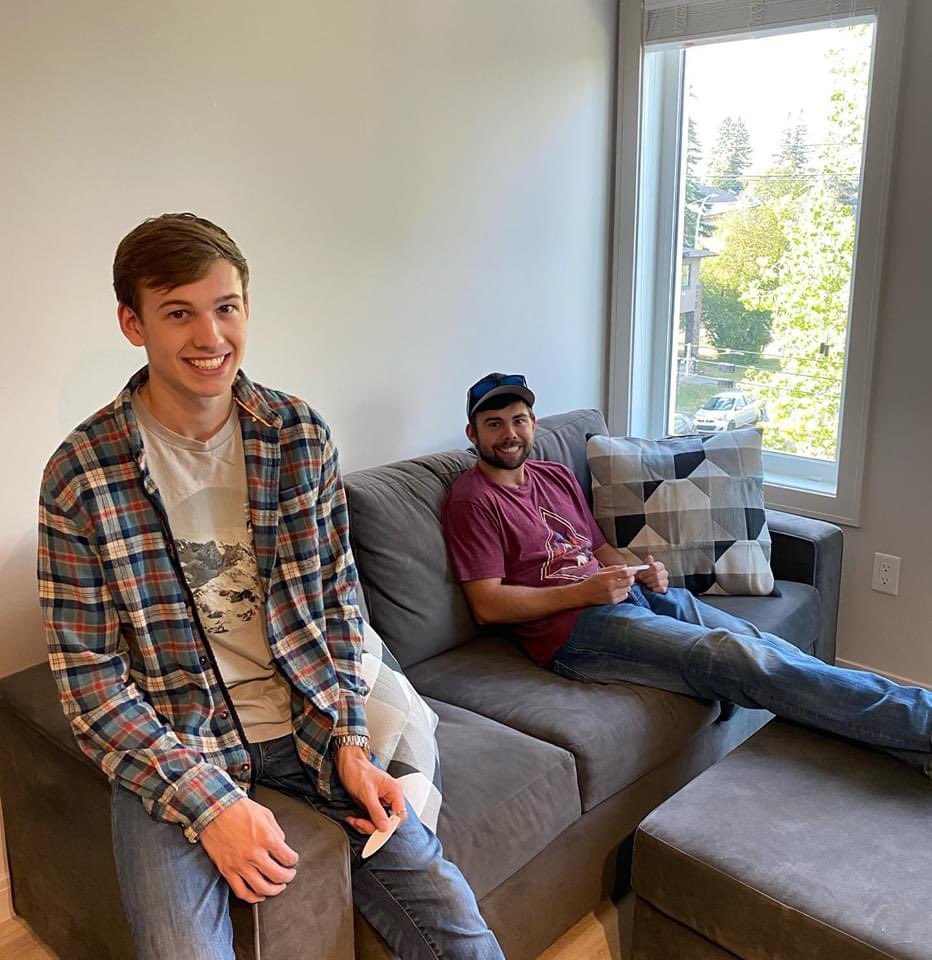 ClementsStacey's tweet image. We moved the boys to Calgary on Thursday. Love their little apartment and the rooftop balcony with a view of the city. Final year of PWENG @sait