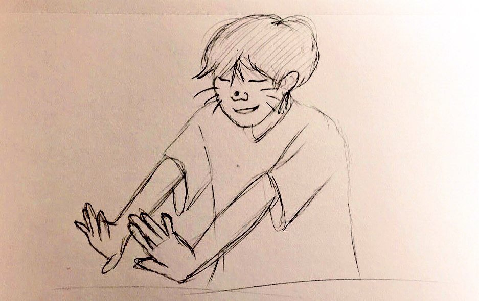 kitemonth's tweet photo. he stretch ! 🐾
#btsfanart #suga #yoongi https://t.co/ivVXOknSMy