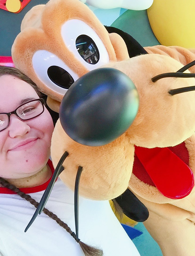 SICK0FMARSH's tweet photo. Happy 90th Birthday Pluto!
💚
🐾 here’s a little then and now of me and my favorite Disney dog! 10 years apart in the first two pictures at the Garden Grill!
💛
@WaltDisneyWorld @DisneyAnimation #Pluto90 #HappyBirthdayPluto https://t.co/ewRSQIuHbq