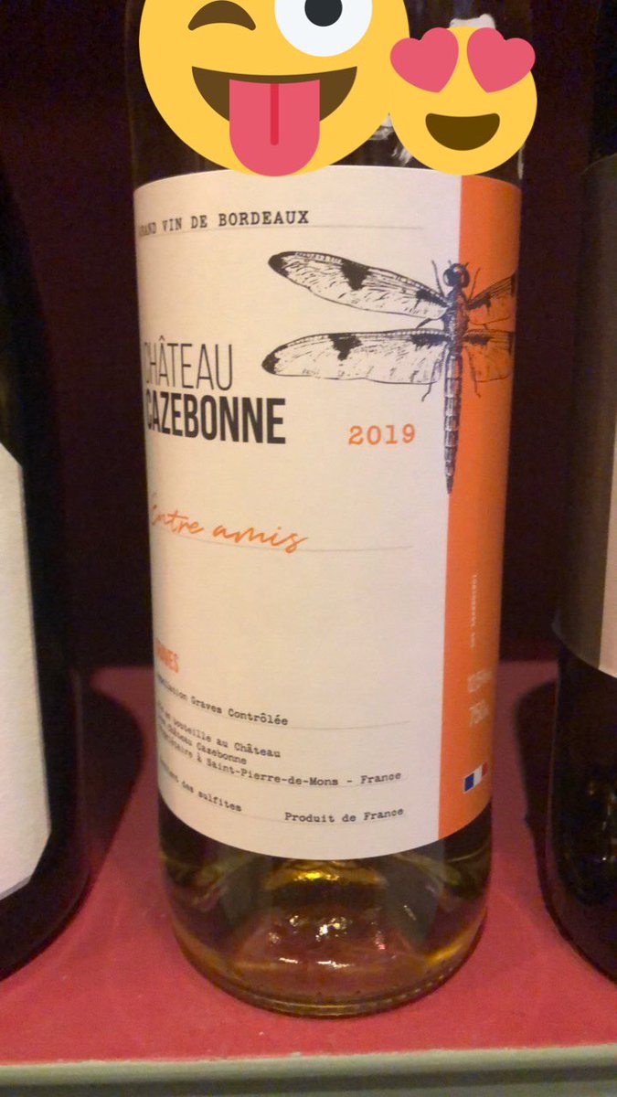 Faire découvrir le pouvoir d’une aération de 6h, de façon « instantané », du Grave « Entre Amis » Blanc, de #ChateauCazebonne, grâce à <a href="/AveineFR/">Aveine</a> , c’est définitivement une expérience qui génère une frénésie d’achat ;)
Bref: on va renouveler rapidement nos Stocks de #EntreAmis 😜