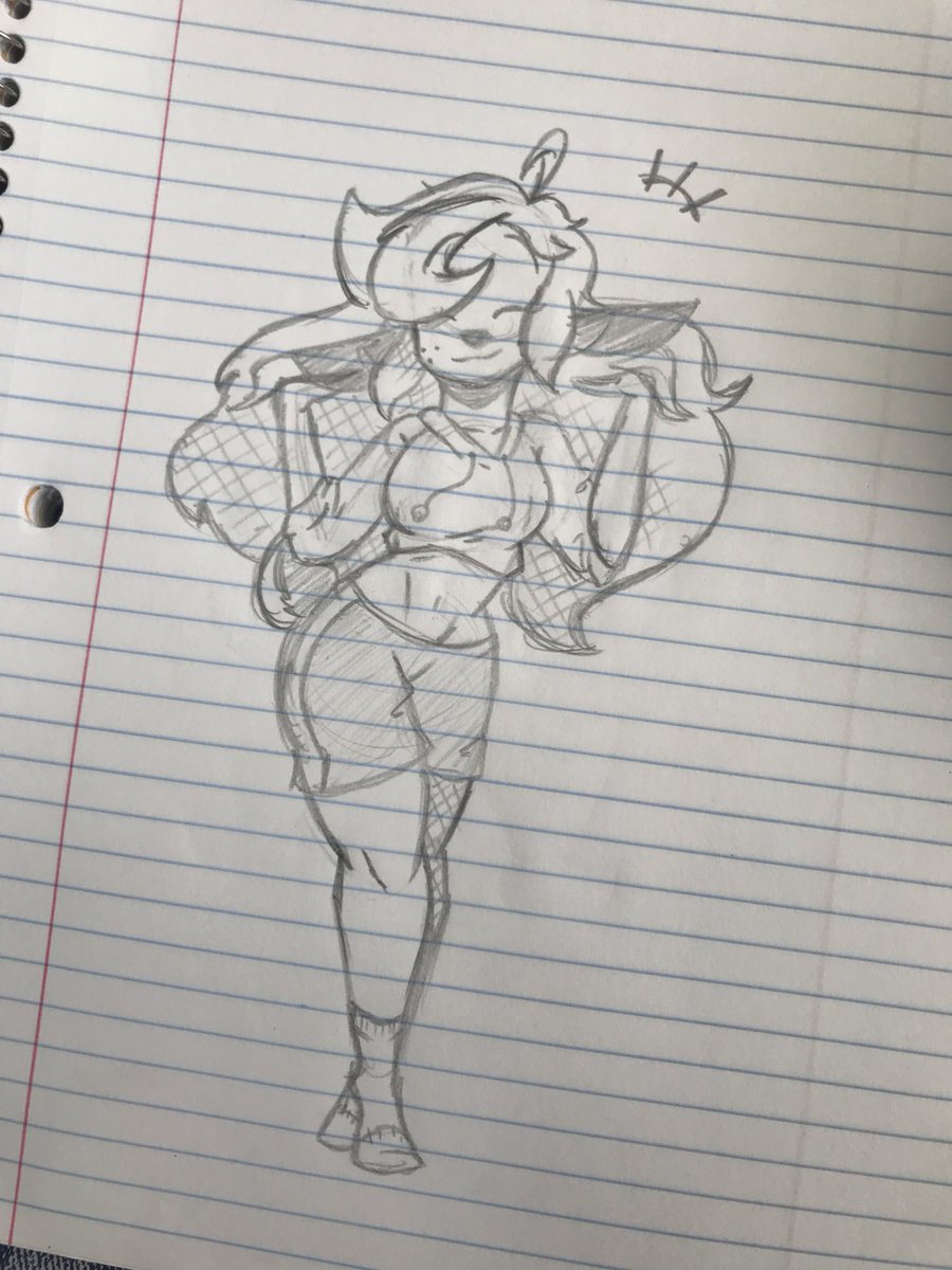 Old doodle I found awhile back I meant to digitize but forgot 