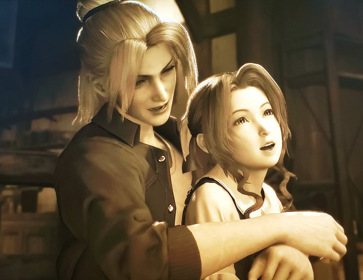 shadowfax214's tweet photo. I forget sometimes how much Elmyra loves Aerith:
"I always knew it was coming. That one day I would have to say goodbye to my baby girl......
But not yet. Please bring her back to me."
Looking at Cloud when she says this; because she knows how much he cares for her. #Clerith https://t.co/Xzs2oR2Ad5