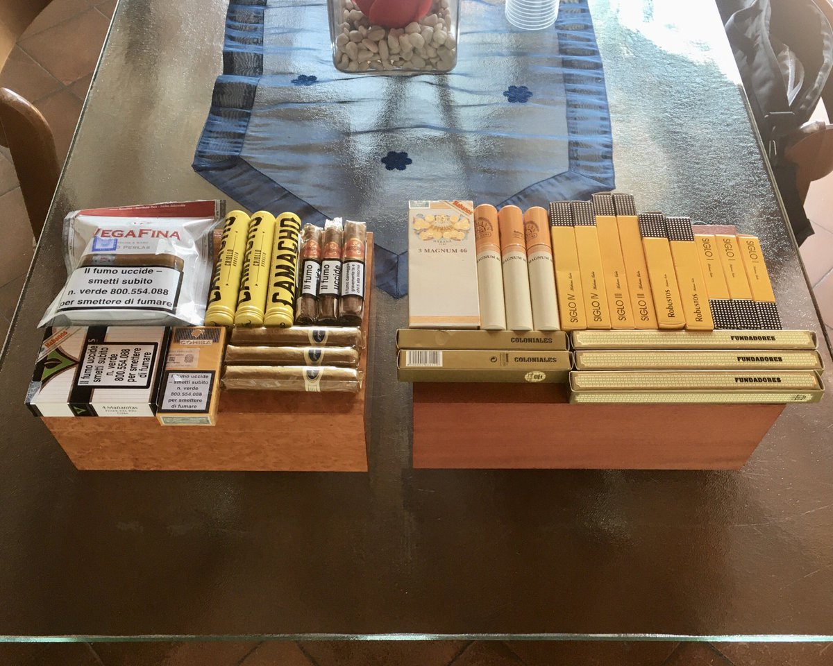 BWhiskyCouncil's tweet photo. After moving house... Time to #FeedTheHumidor, better two indeed !
#cigar #cigars #sigari #humidor https://t.co/UOWezIdawo