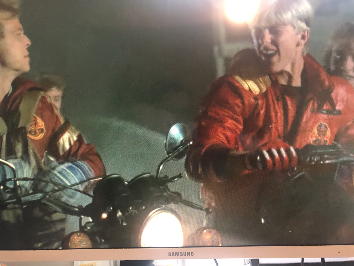 dudleyjoshua's tweet image. The original #CobraKai squad on a motorcycle road trip. 

#gettingthegangbacktogether