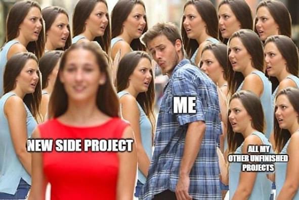 J0hnnyXm4s's tweet photo. So what’s everyone got planned to half-finish and then never get back to during this holiday weekend? https://t.co/4DpLKZic7I