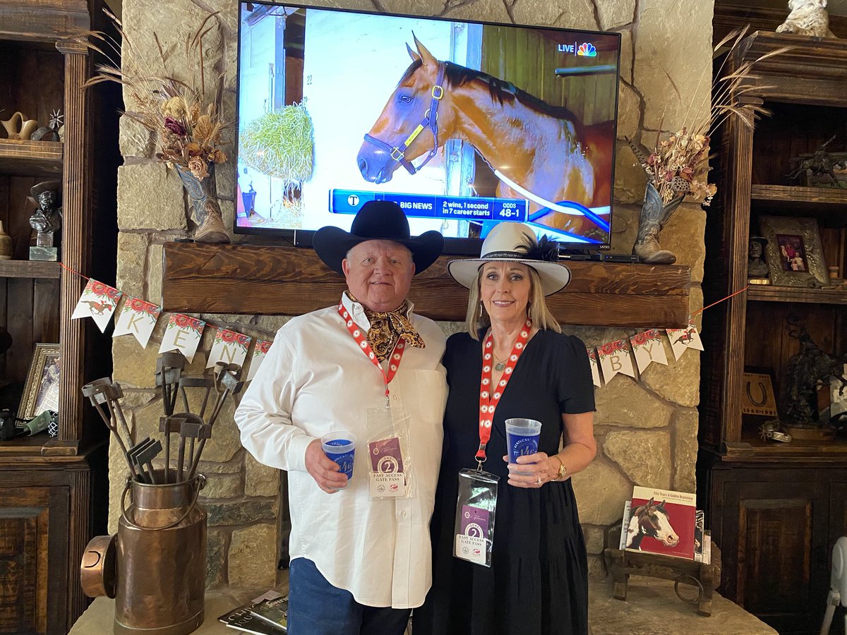 Had tickets to real thing...make the best of it! <a href="/NBCSports/">NBC Sports</a> #KYDerby