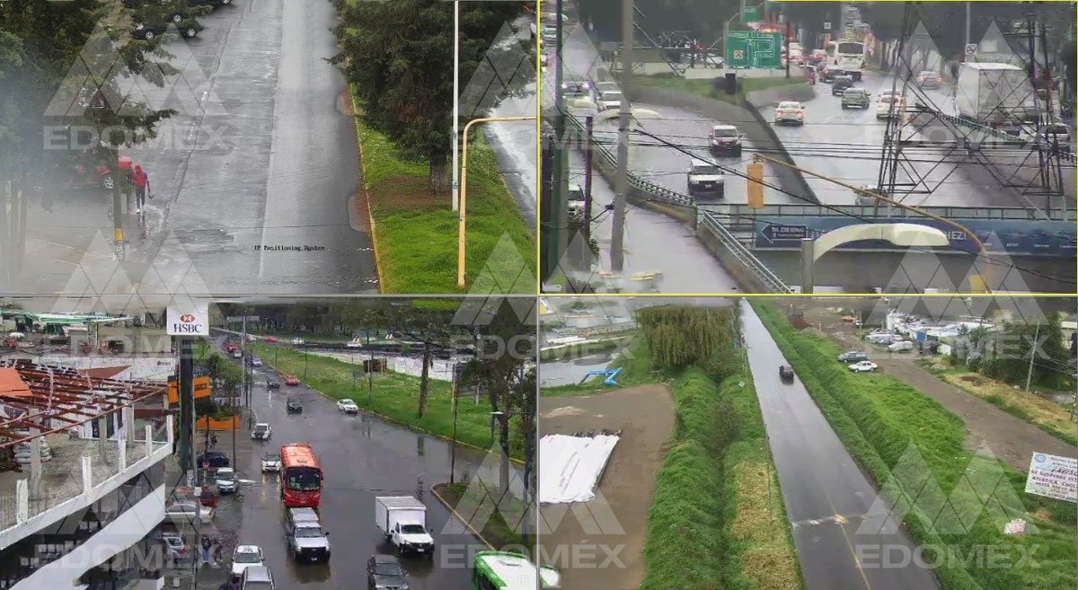 C5Edomex's tweet photo. #TómaloEnCuenta🌧️| Mediante las cámaras 🎥del @C5Edomex se observa: #LluviaModerada en los municipios de 🌀#Metepec 🌀#Toluca, 🌀#SanMateoAtenco y 🌀#Ocoyoacac.
Te sugerimos #ReducirLaVelocidad🏎️y #EvitarDistracciones📵
Llama al☎️9⃣1⃣1⃣ ante cualquier #Emergencia. https://t.co/caCSgabU0z