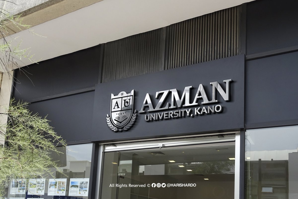 HarisHardo's tweet photo. A visual identity is necessary for every organisation to communicate its goals and in finding their way in to people's hearts. Kindly RETWEET if you believe this work of art should be adopted as the new logo/brand Identity for @AzmanUniversity Kano @AzmanAir @AzmanGroup @dawisu https://t.co/7wNuoQnRi8