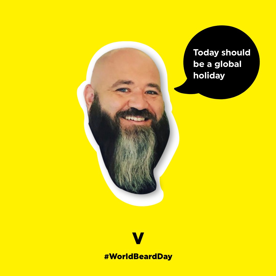 VIRGENInc's tweet photo. On this #WorldBeardDay, we celebrate our own hero of hair, Joel Staniszewski (no, it's not pronounced the way it looks). Email marketing clearly isn't the only thing he specializes in. 😉 Show us your #beard!

#beardgoals #beardstyle #beardlife #beardappreciation https://t.co/Kyae0jvHo3