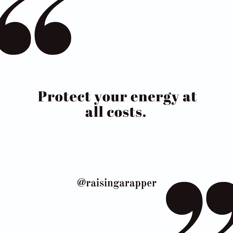 raisingarapper's tweet photo. Protecting my energy no matter what!! My peace is everything 🙌🏾🙌🏾

#awordwithvenita https://t.co/POSWdZ179V