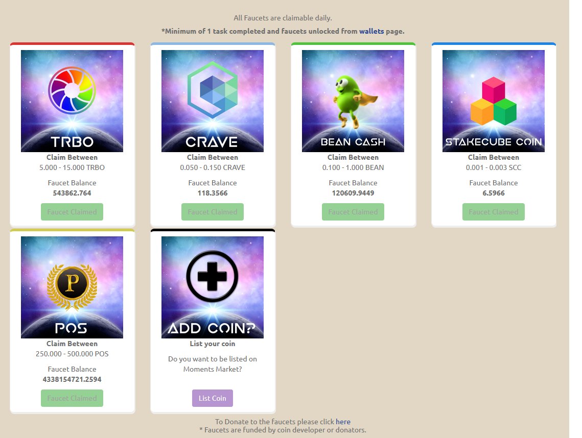 cryptotrader85's tweet photo. There is no better time to join #MomentsMarket & start earning $TRBO for doing easy tasks as #TRBO has been increasing recently & could soon be worth 1-5 sats each
=> https://t.co/flzRR9Uts9
There is also faucets to claim from $TRBO $Crave $BITB $SCC & #POScoin
#Faucet #crypto https://t.co/xn4a46yRfg