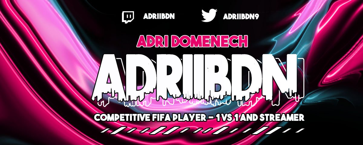 DesignerPollito's tweet image. Banner para @Adriibdn9