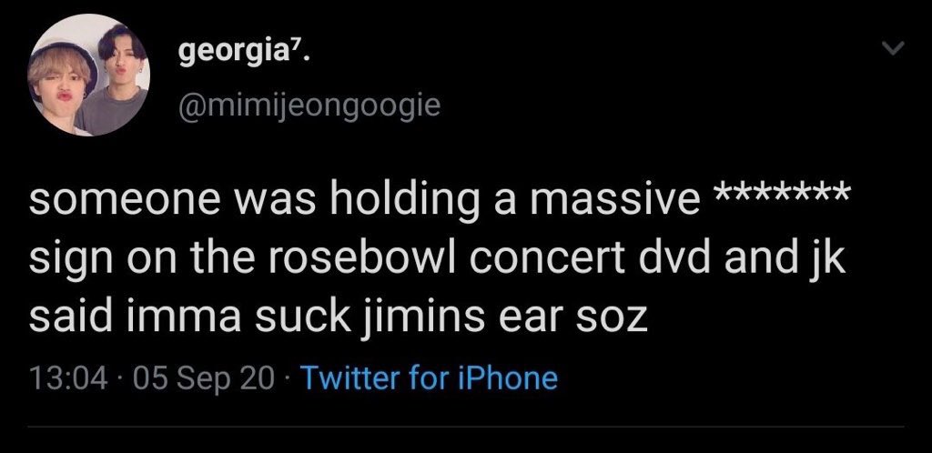 vminreport's tweet photo. this censors tae/kook. how are u gonna use a vulnerable moment like this and imply that j/k didn’t go to jimin to comfort j/m but to prove something else? this is so disgusting they crossed the line and disrespected both j/m and j/k // report and block

| https://t.co/zP5ADWunOw https://t.co/bQtRH7gJRW