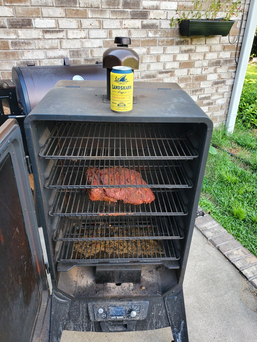 IntegrityPrope2's tweet image. It's National Tail-gaiting Day!!! since we are protesting Professional sports and can't go to or watch college sports, here is how we celebrate this day. #nationaltailgaitingday #nationalday #smokingmeats #drinkingbeer #landsharklager #pulledpork