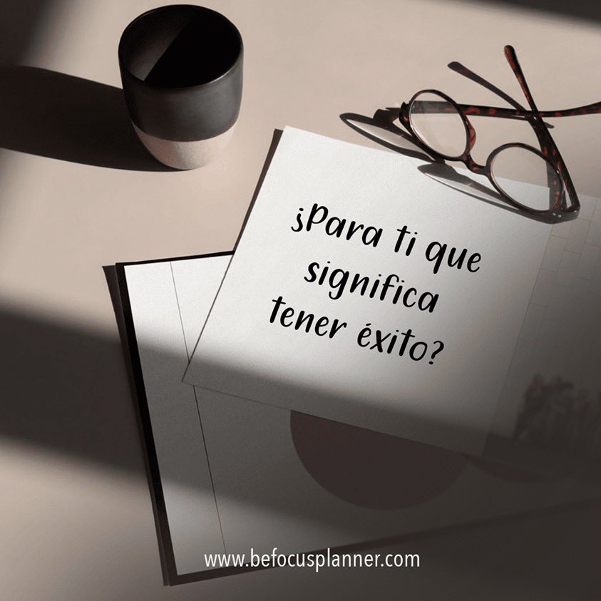 befocusmx's tweet image. ¿Para ti que significa tener éxito❓

✅ La repuesta será el faro que ilumine tu camino y las decisiones que tomes para lograr tus metas

No hay respuesta correcta o incorrecta, siempre y cuando sea lo que te haga sentir feliz y orgullos@

#éxito #decisiones #productividad