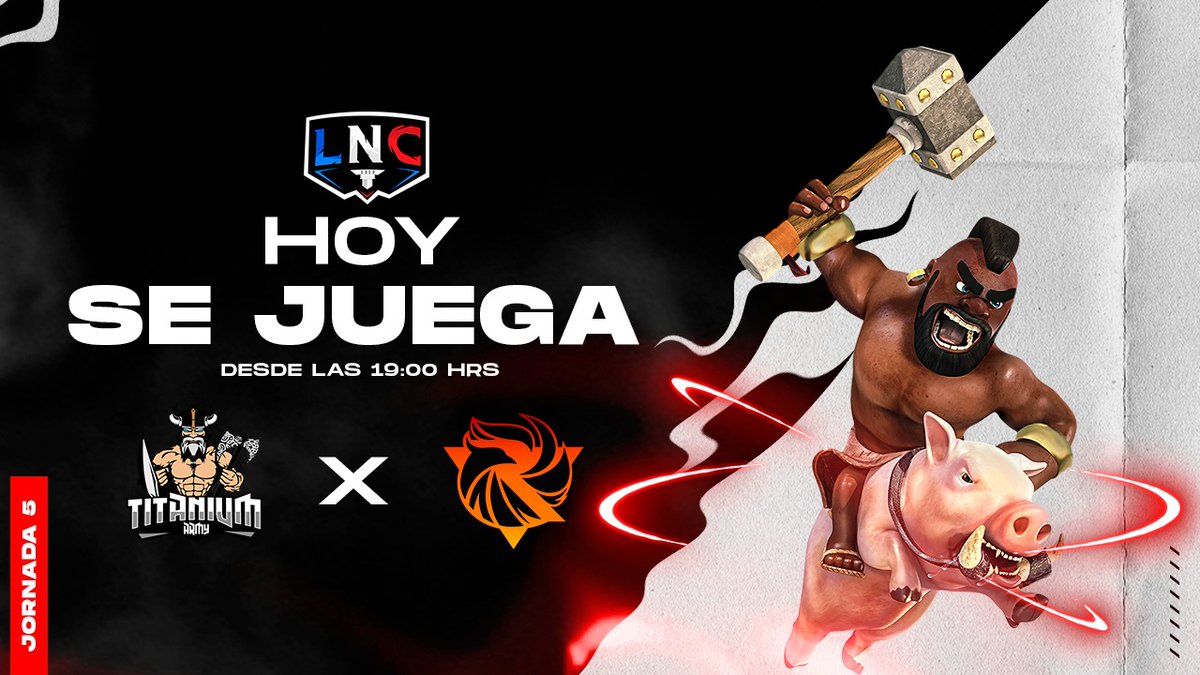⚔️ | #MatchDay | J-5

🎯 <a href="/TitaniumArmyGG/">⭐ Titanium Army ⭐</a> vs <a href="/Rebirthe_Sports/">Rebirth</a>

Este sábado tenemos un grandioso encuentro donde Titanium y Rebirthe pondrán a prueba su entrenamiento para obtener el triunfo.

¡Ven al Stream!

🗣️ @Potecito1000_YT
🕘 19:00
🖥️  bit.ly/2DnX7qC

#LaNacional 🇨🇱