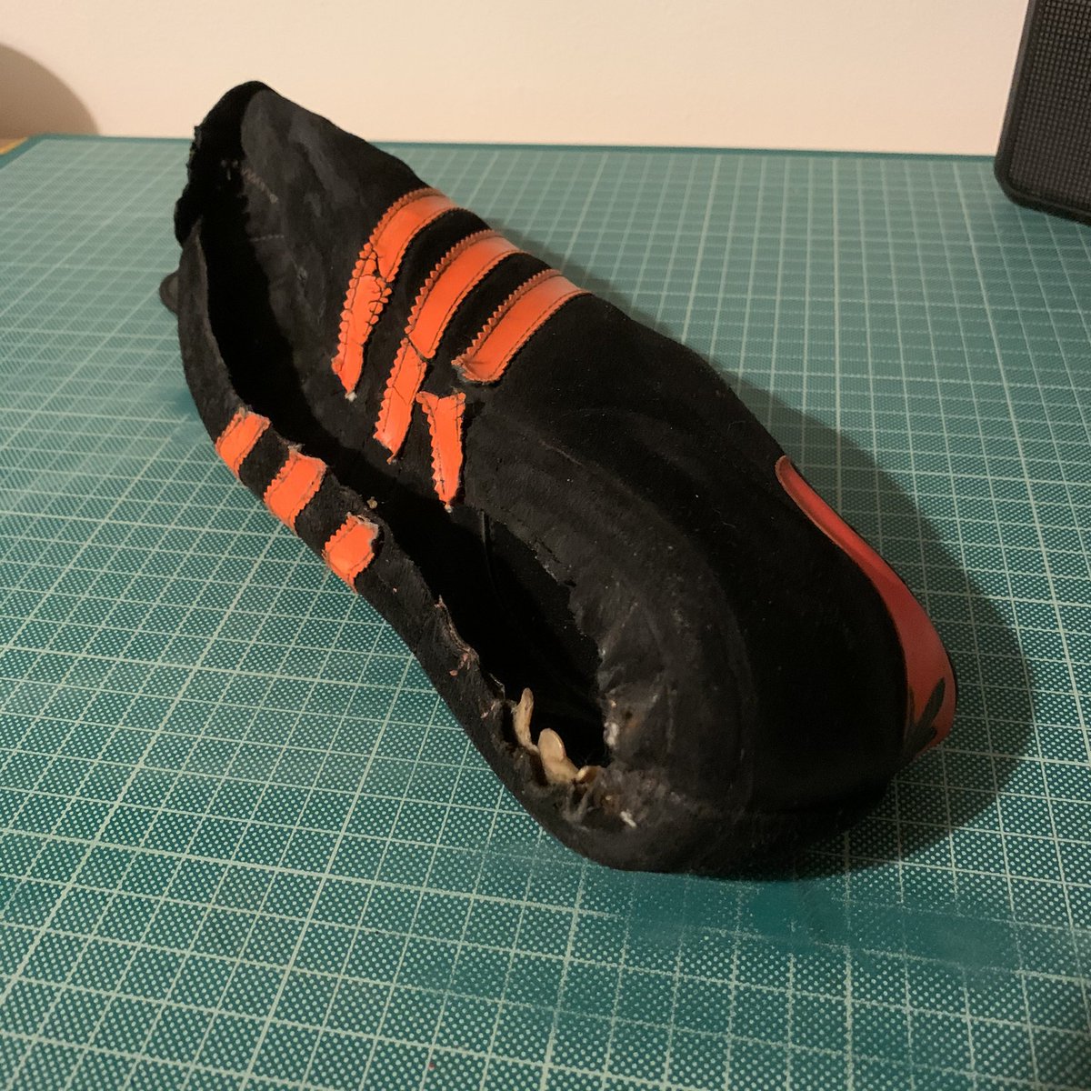 soleworx's tweet photo. New foot boards. Re lasted and donor soles fitted from modern Brussel https://t.co/XT6RjFuQ0U