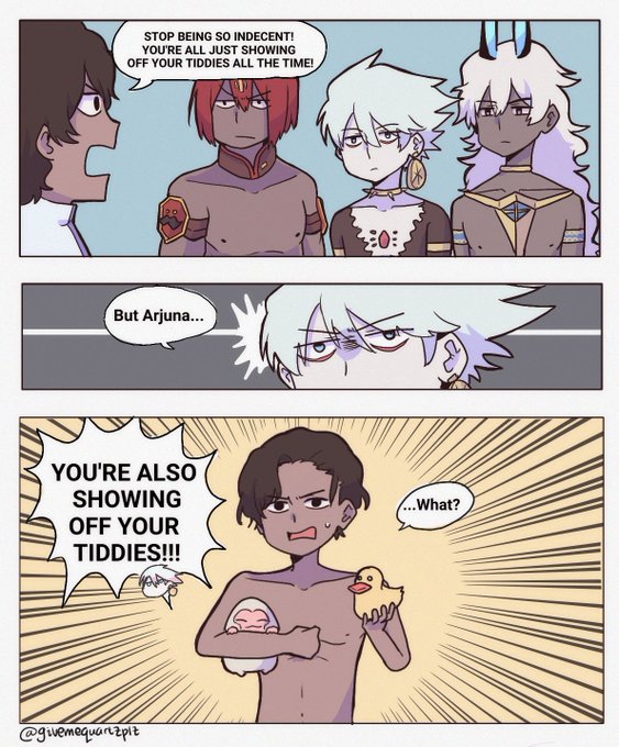 Arjuna finally joins the gang 