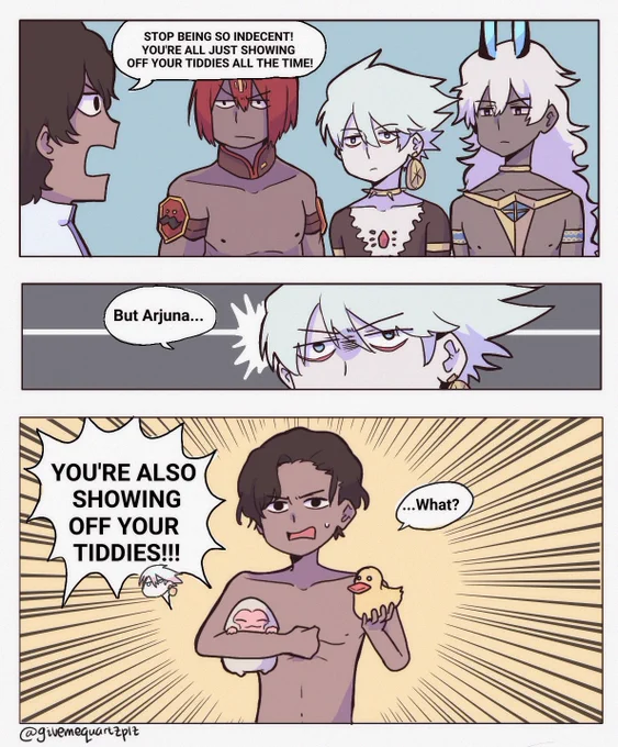 Arjuna finally joins the gang 