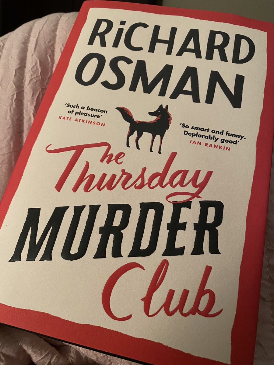 Book 36: The Thursday Murder Club - Richard Osman Flew through this; charming characters, dry humour and a decent (very gentle and ungory) whodunnit.