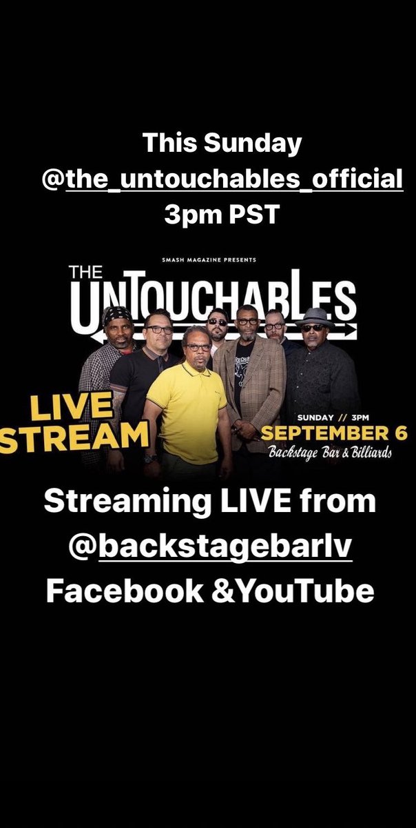 VMCHOLLYWOOD's tweet photo. Tomorrow #LiveStreaming @BackstageBarLV #Ska #Originals https://t.co/gSK6wi2nmu