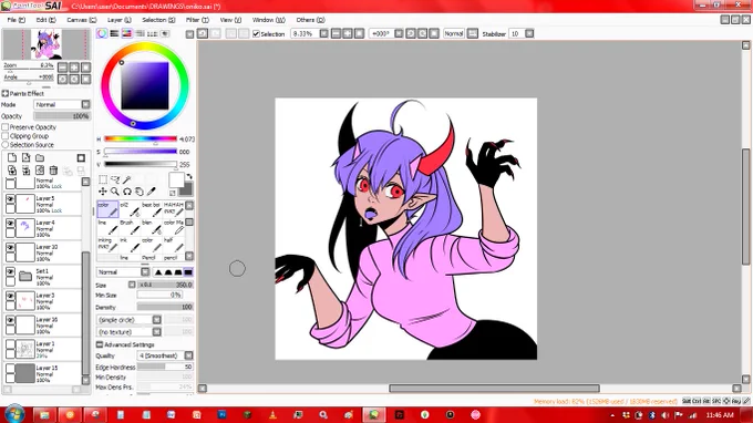 [speedrun] wow i can't wait to see how oversaturated these colors look from my phone screen 