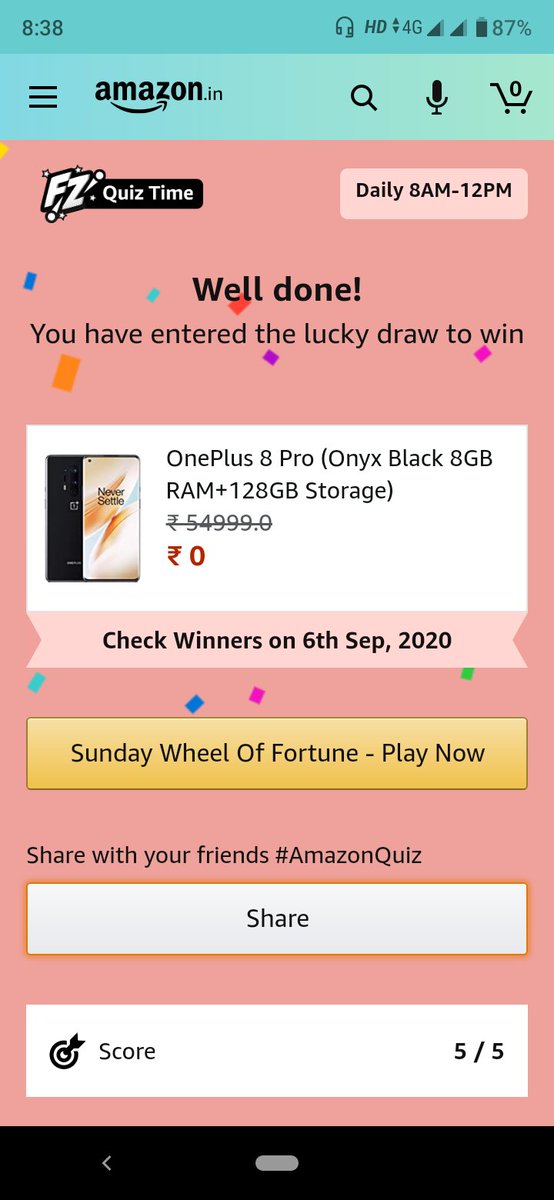 DeepSin45054428's tweet image. #AmazonQuiz #Deepsingh