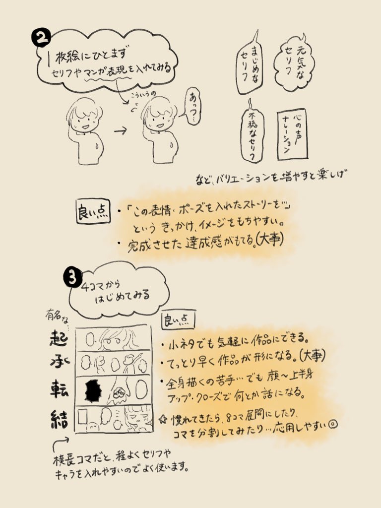 妄想を漫画にする楽しさを味わって頂きたいので、自分の覚書も兼ねて普段やっていることをまとめてみました✒️ 