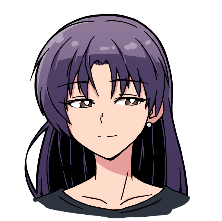 ミサト「葛城ミサト 」|さしみのイラスト
