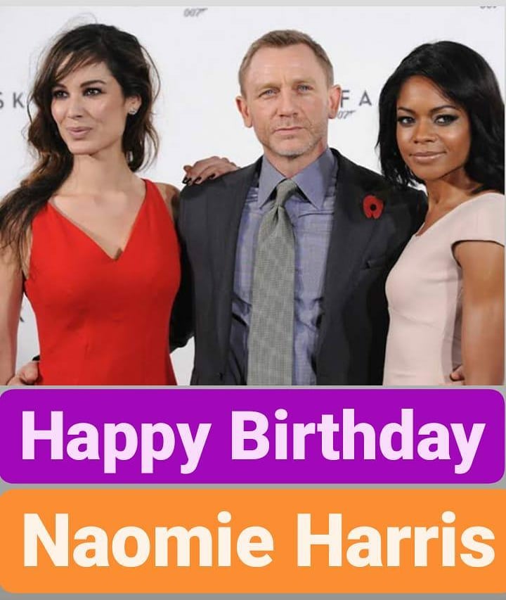 Happy Birthday 
Naomie Harris    