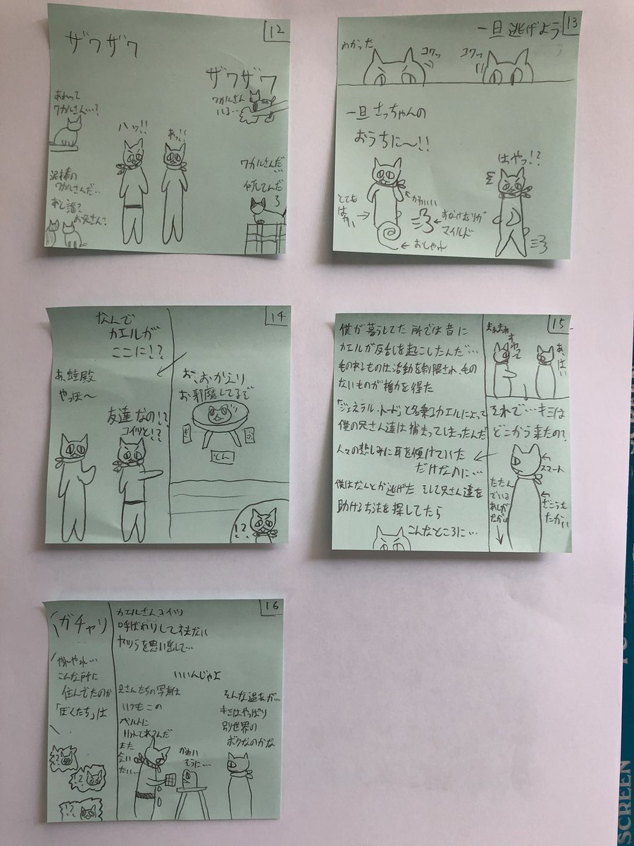夜廻り猫の登場猫、ワカルが描いてる
「ワカル伝 II」
最新NO.16が届きました〜

#夜廻り猫 