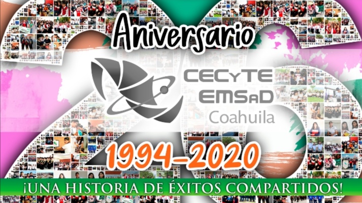¡26 años escribiendo nuestra historia! #SomosCECyTE #OrgulloCECyTEC #Coahuila <a href="/Demetrio_Z/">Demetrio Zuñiga</a> <a href="/ccecyte/">Coordinación CECyTEs</a> <a href="/daliahdzr/">dalia hernandez rodr</a> <a href="/rrocio/">M. Rocío Serrano Barrios</a> @HiginioGlzC <a href="/PacoOsorio/">Francisco Osorio Morales</a> <a href="/ccecyte/">Coordinación CECyTEs</a>