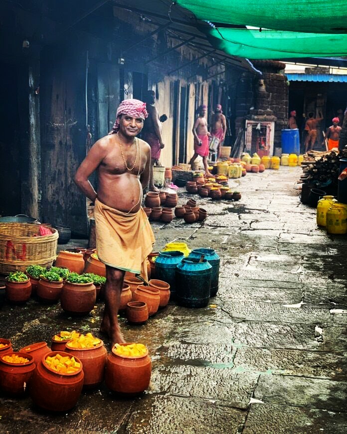 The Mahaprasada or the divine food of Jagannath temple is cooked in a pious kitchen which is considered as the biggest open air kitchen in the world, mahaprasada is an elaborate preparation of 56 food items offered to the lord namely Sunkundi, Sukhila and Nirmalya