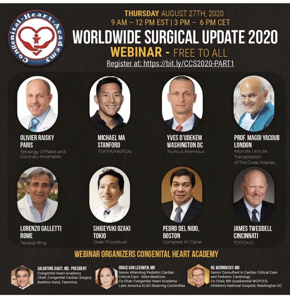 Honored to be a part of this Zoom seminar by <a href="/CongenitalHear3/">Congenital Heart Academy</a>. Many insights on a range of complex issues in Congenital Heart Disease and its surgical management.
m.youtube.com/watch?feature=…