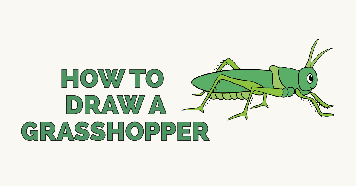 Grasshopper drawing Cut Out Stock Images & Pictures - Alamy