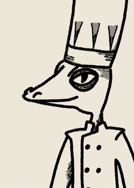 madexmelysandra's tweet photo. one of my close friends called me "chef lizard" ONCE, months ago, so i drew a lil dude to put on my arm at some point in the future
#cheflizard #drawing #artistsontwitter #lineart #tattoodesign #tattoo #procreate #digitalart #digitalartist #redraw https://t.co/N7xb3OwWNk
