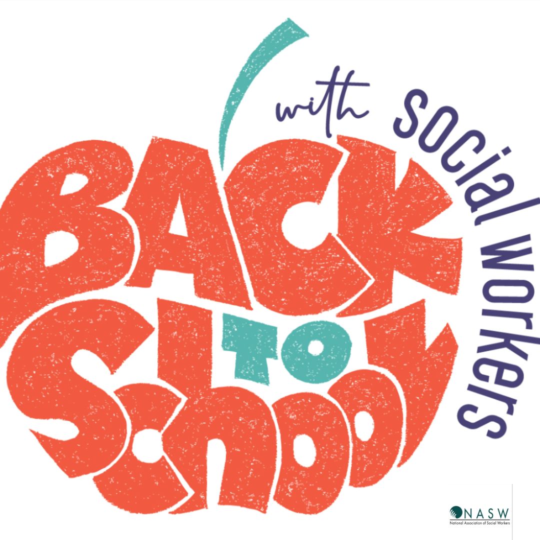 nasw's tweet photo. #NASW and the School Social Work Association of America has updated its #BacktoSchool with Social Workers Campaign to include resources to help social workers cope with the pandemic. #COVID19 Find it here: https://t.co/5yDdzutAHD https://t.co/ZWpcPjpKeK